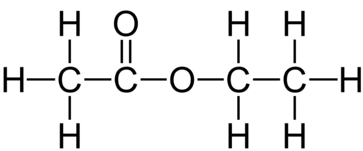 Chemical Structure Of Ethyl Acetate Chemical Structure Of Ethyl Acetate